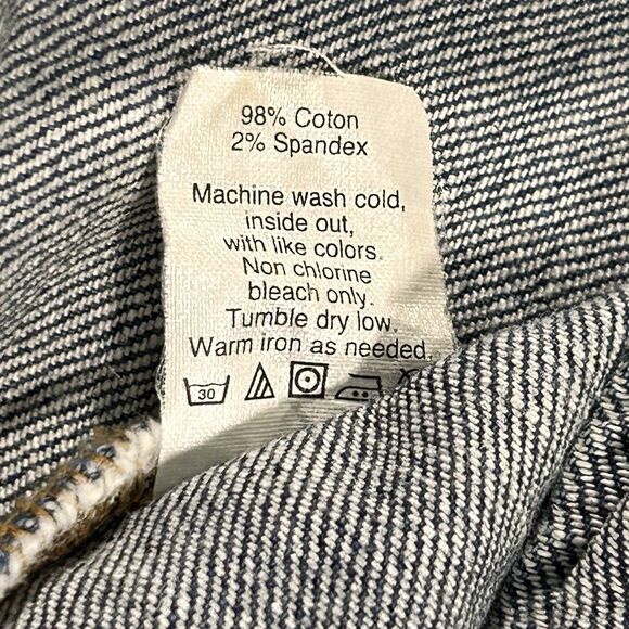 J. Crew Trucker‎ Denim Jacket Womens S Distressed Blue - Picture 9 of 9